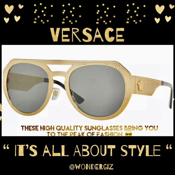 Versace Accessories - 🆕VERSACE MEDUSA SUNGLASSES FASHION METAL FULLRIM FRAME NWT